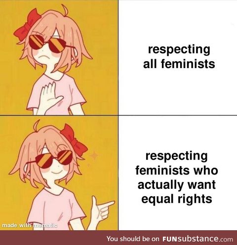 Don't respect the ***y ones