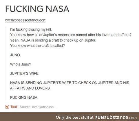 Well played NASA