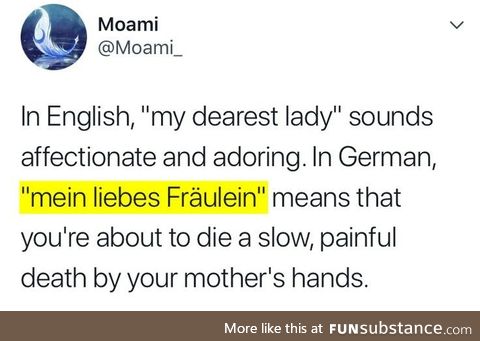 Fun facts about german, Pt. VI.