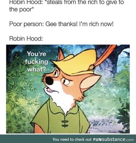 The robinhood conundrum