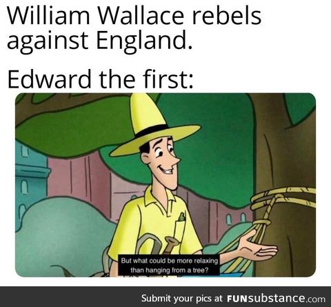 William Wallace was hung AF