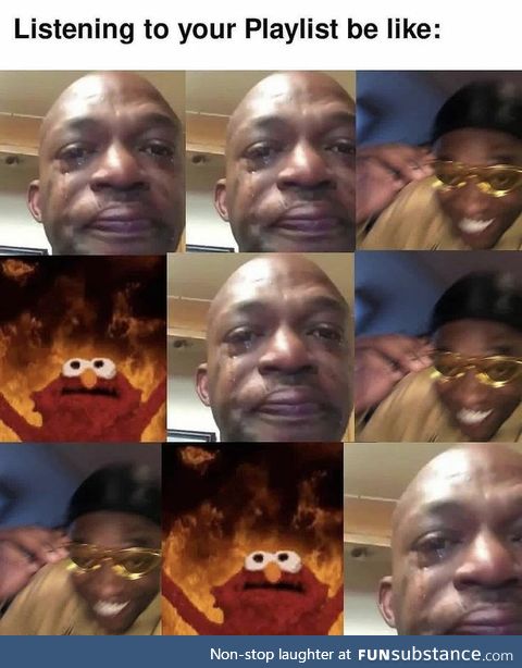 Listening to your playlist
