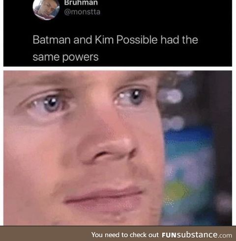 Kim possible is batman