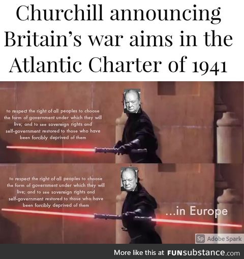As it's May 4th - Wrong Empire though
