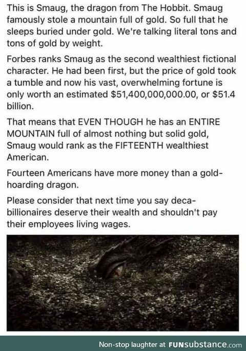 Smaug is on Forbes 500