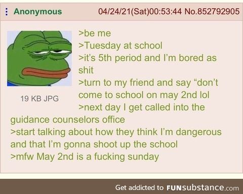 Anon the school shooter