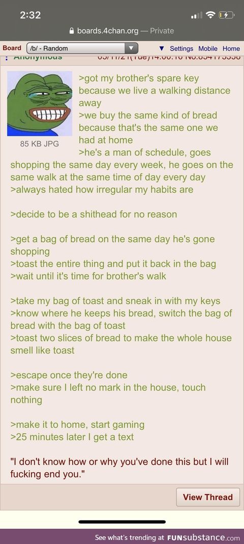 Anon makes toasts