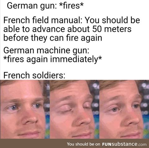 First week of the great war was brutal for the French