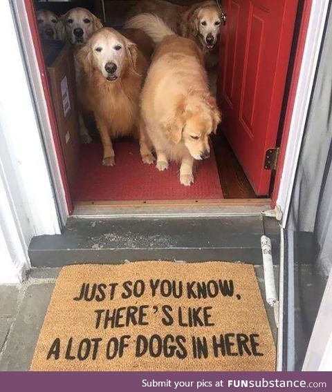 An honest doormat