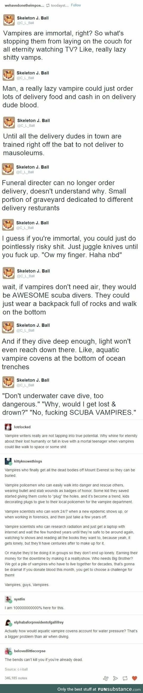 Aquatic Scuba Vampires (the aquatic part seems redundant)