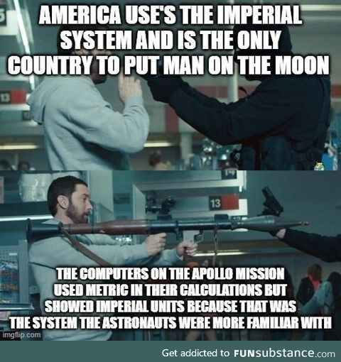 Metric is the best system