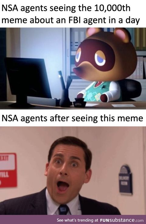 Its NSA not FBI