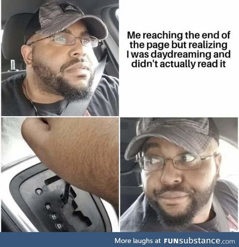 Reaching the end of the page