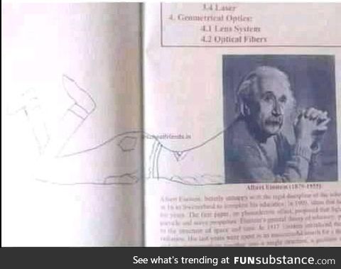 When the student gets bored in physics class