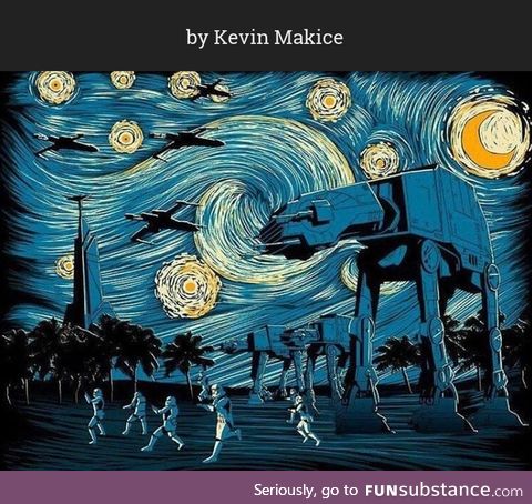 Star Wars Starry Night