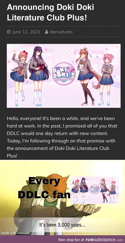 It’s Finally Coming!