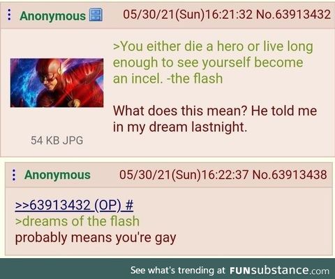 Anon's coming out