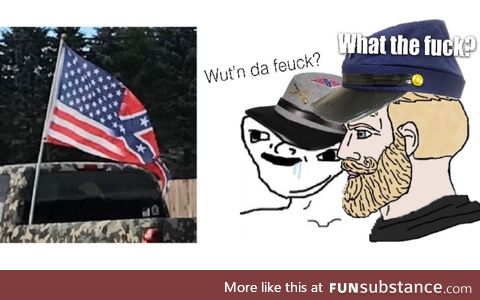Ah yes, the Confederate Union flag