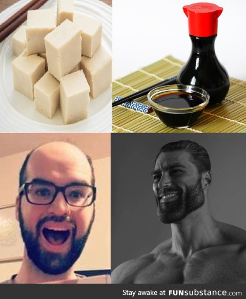 Average soy vs. Average soy