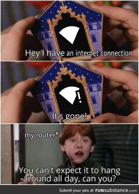 This post was made by the bad wifi gang
