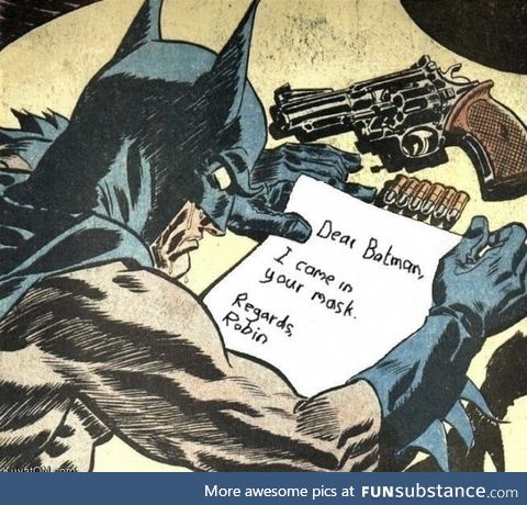 F Batman that’s rough