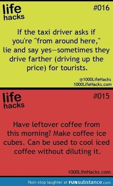 Life hacks