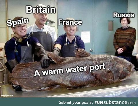 The Russians always felt like a fish out of water