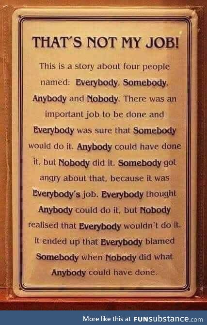 An Old Story, But Sadly a Neverending One