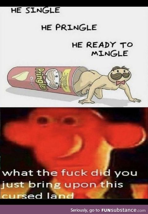 Pringle and ready to mingle