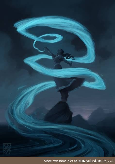 Art from the co-creator of Avatar: Katara