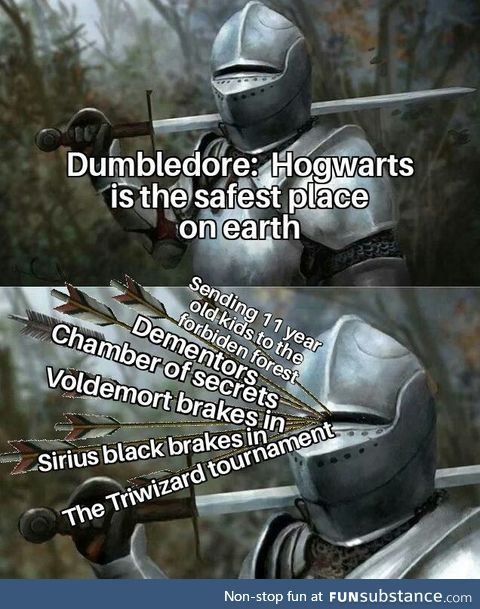 Hogwarts is the SAFEST place on earth