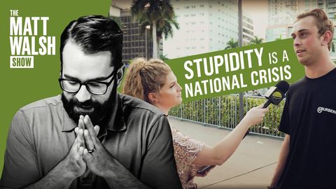 Stupidity is a National Crisis