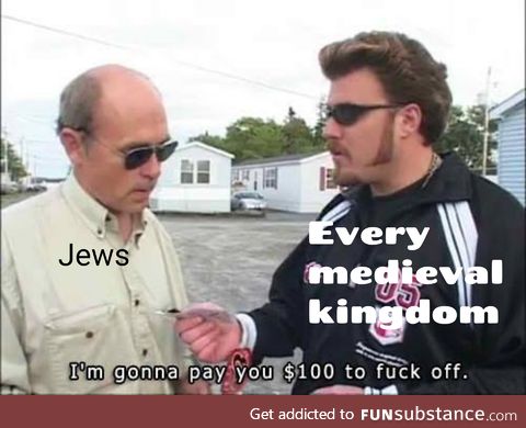 You *** with Jewish exile memes, right?