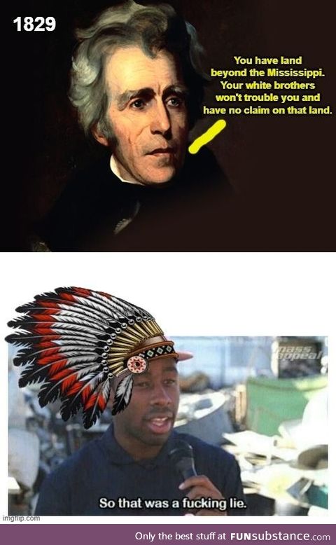 Woah, Andrew Jackson lied?! Who would have seen this coming?