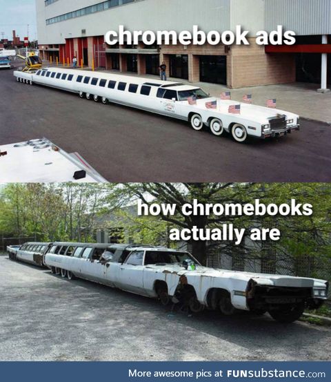 Chromebook ads are extremely misleading