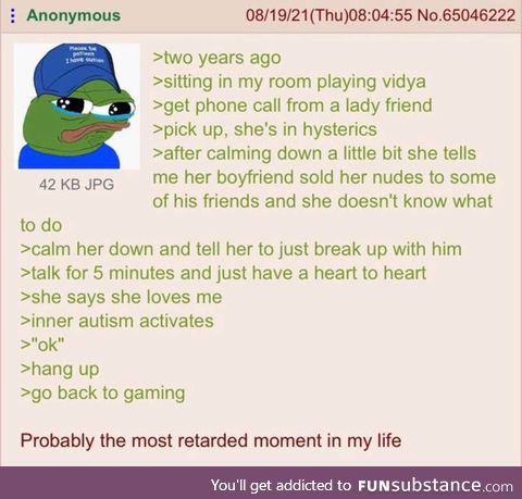 Anon is a chad