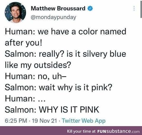 Why is it pink!?