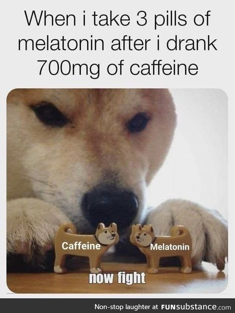 Melatonin vs Caffeine