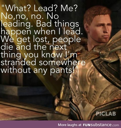 Bad things happen when I lead