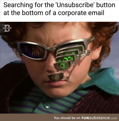 Unsubscribe Button