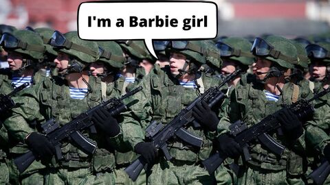 Exclusive Footage of Russian Troops on Their Way to Ukraine