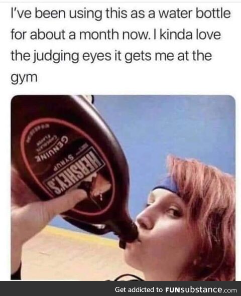 Liftin' and sippin'
