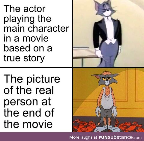 We can't all be as good looking as actors