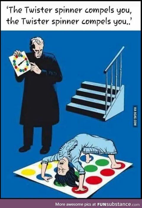 Your mother puts her left foot on green!