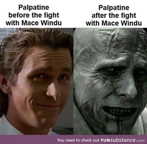 Scarred and deformed