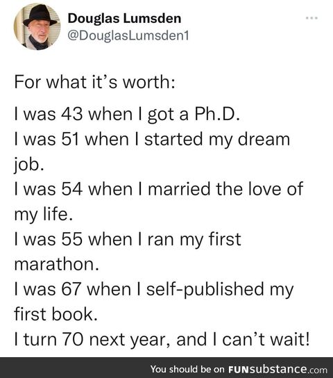 Get after your dreams
