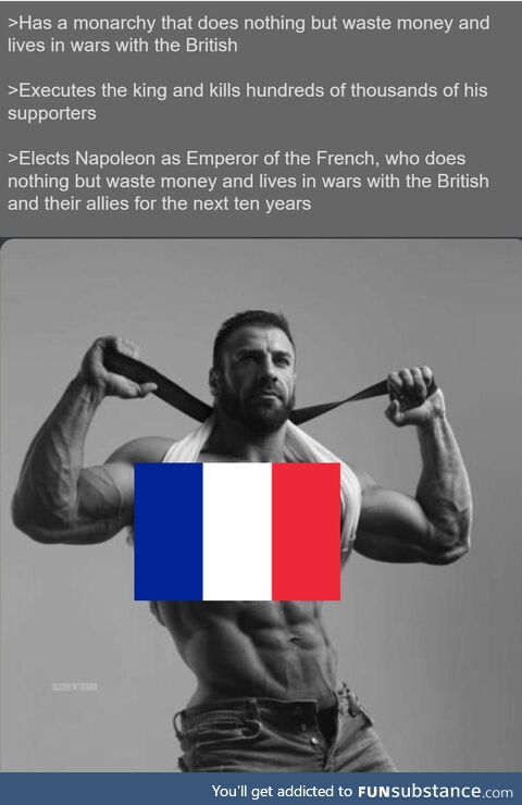 The French are built different