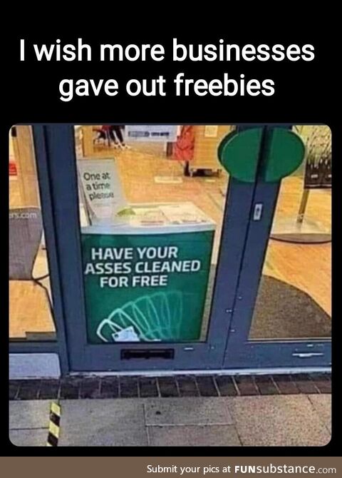 Freebies are always welcum