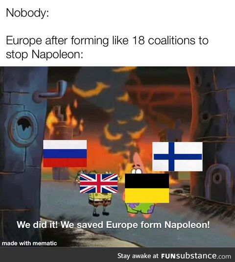 Poor napoleon