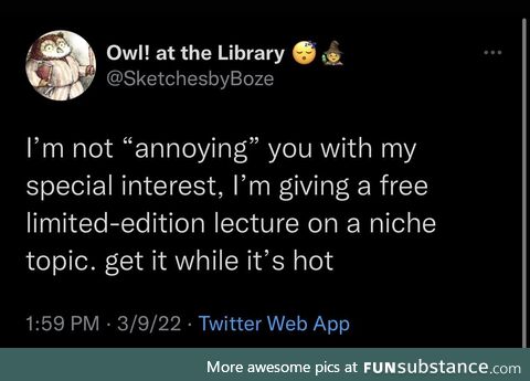 Limited edition lecture